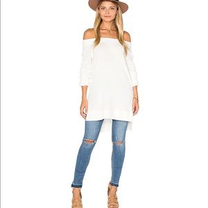 Free people Kate Thermal Top in Ivory